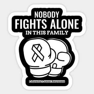 Colorectal Cancer Awareness Sticker